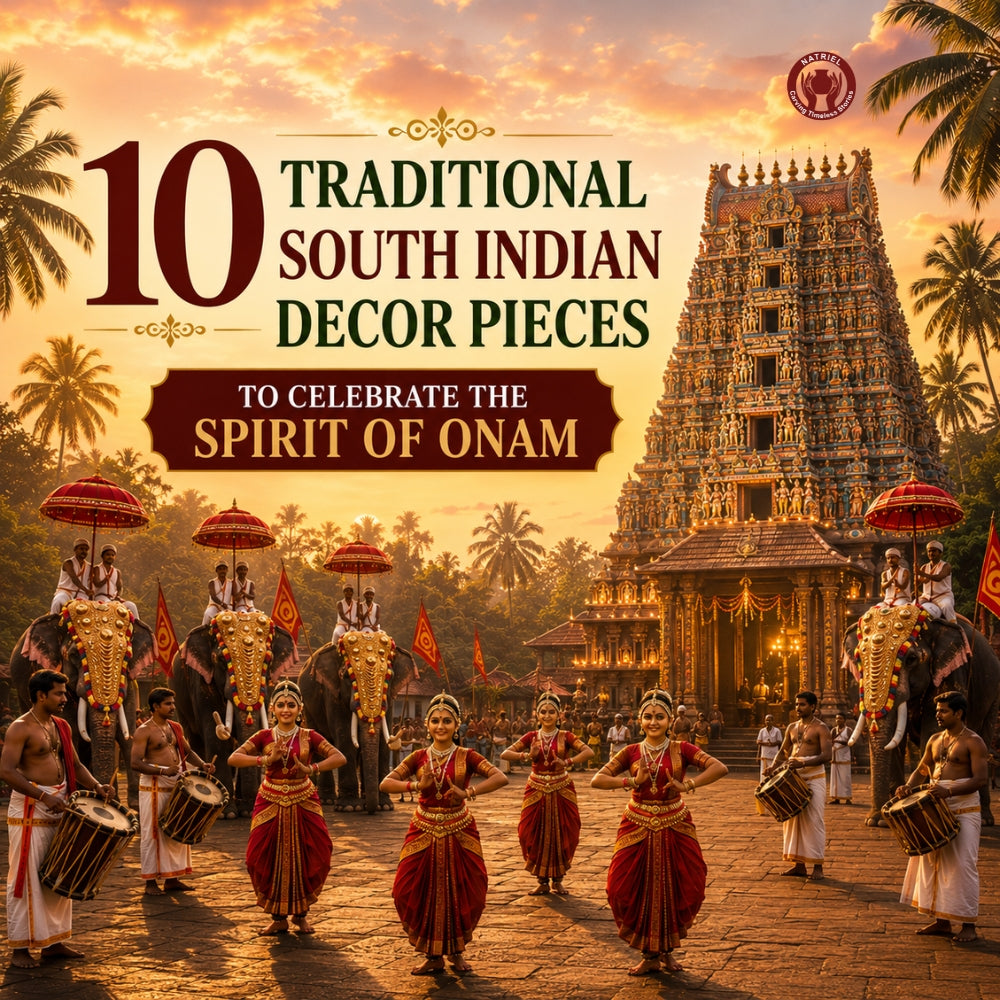 10 Traditional South Indian Decor Pieces to Celebrate the Spirit of Onam