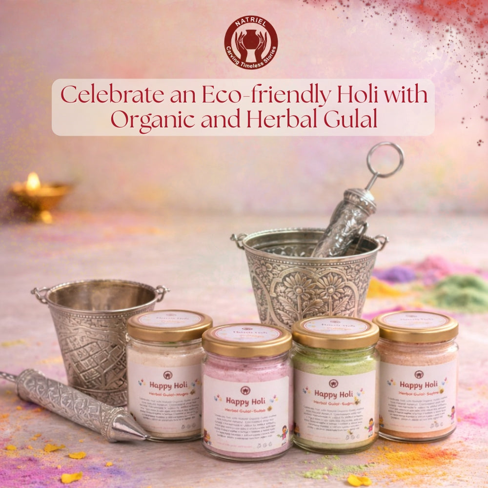 Celebrate an Eco-friendly Holi with Organic and Herbal Gulal