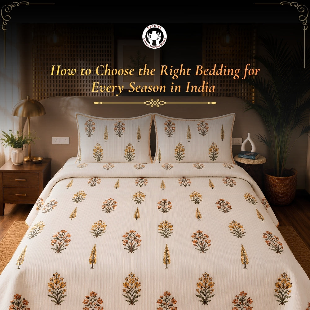 How to Choose the Right Bedding for Every Season in India