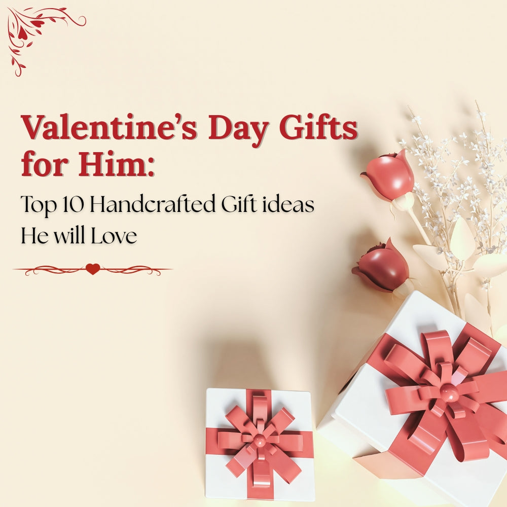 Valentine’s Day Gifts for Him: Top 10 Handcrafted Gift ideas He will Love