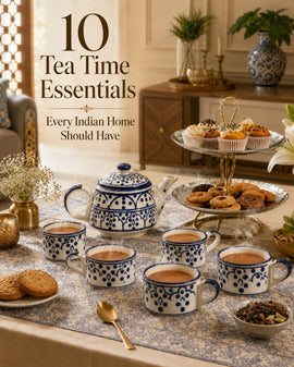 10 Handcrafted Tea Time Essentials Every Indian Home Should Have