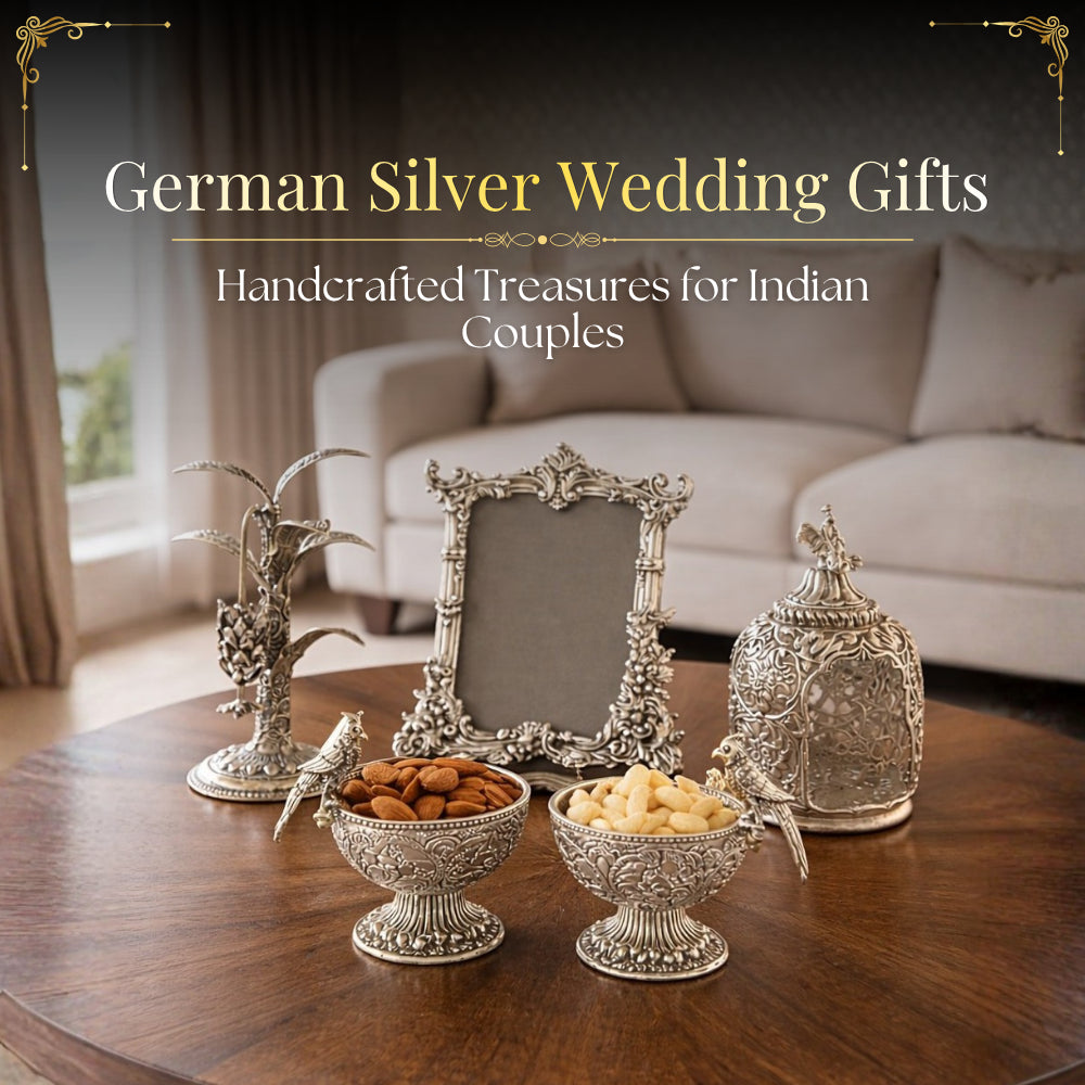 German Silver Wedding Gifts: Handcrafted Treasures for Indian Couples