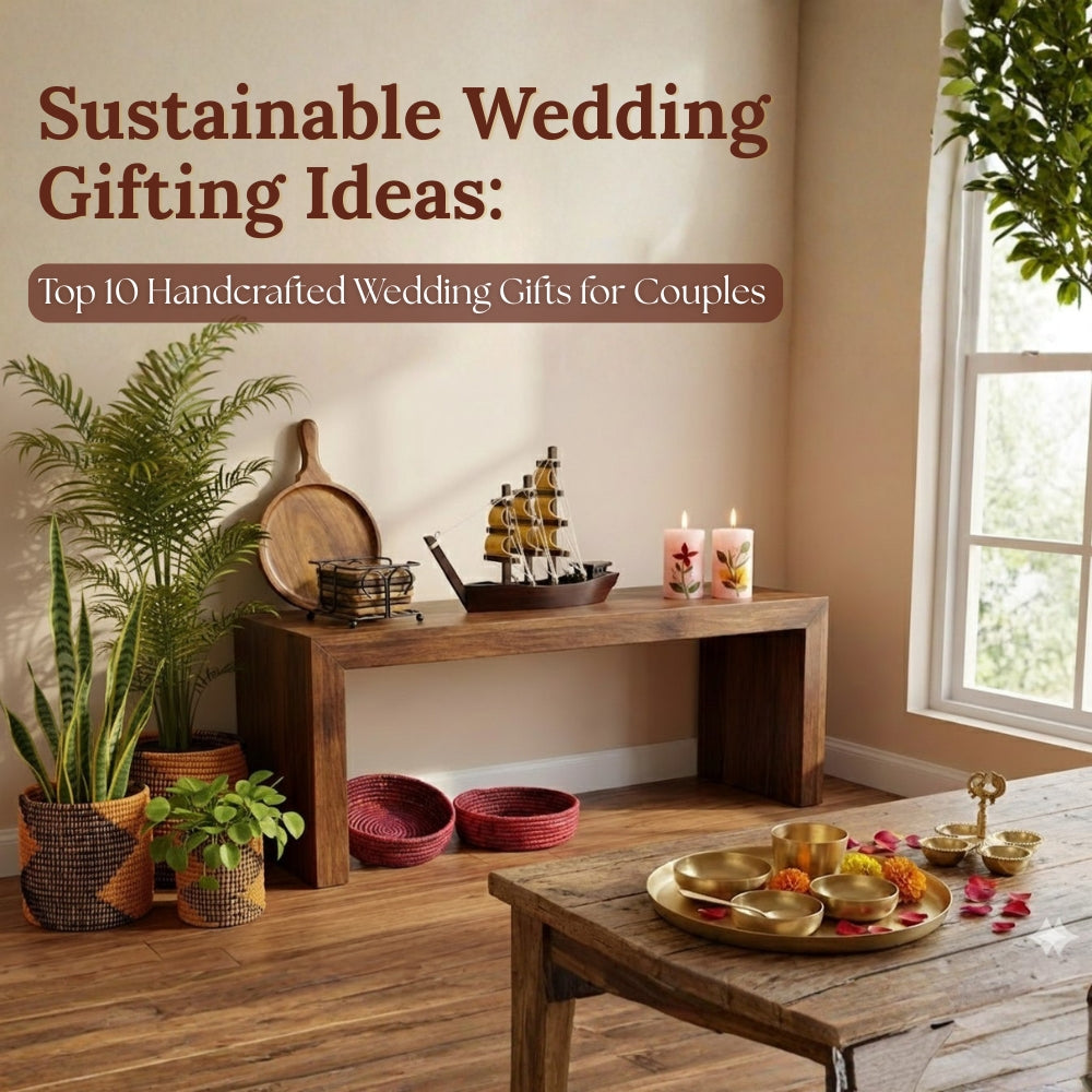 Sustainable Wedding Gifting Ideas: Top 10 Handcrafted Wedding Gifts for Couples