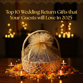 Top 10 Handcrafted Wedding Return Gifts that your guests will love in 2025
