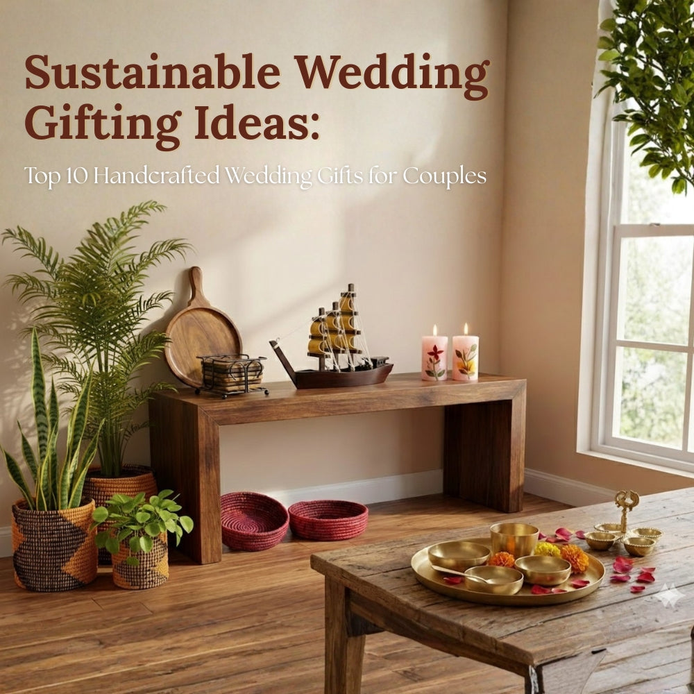 Sustainable Wedding Gifting Ideas: Top 10 Handcrafted Wedding Gifts for Couples
