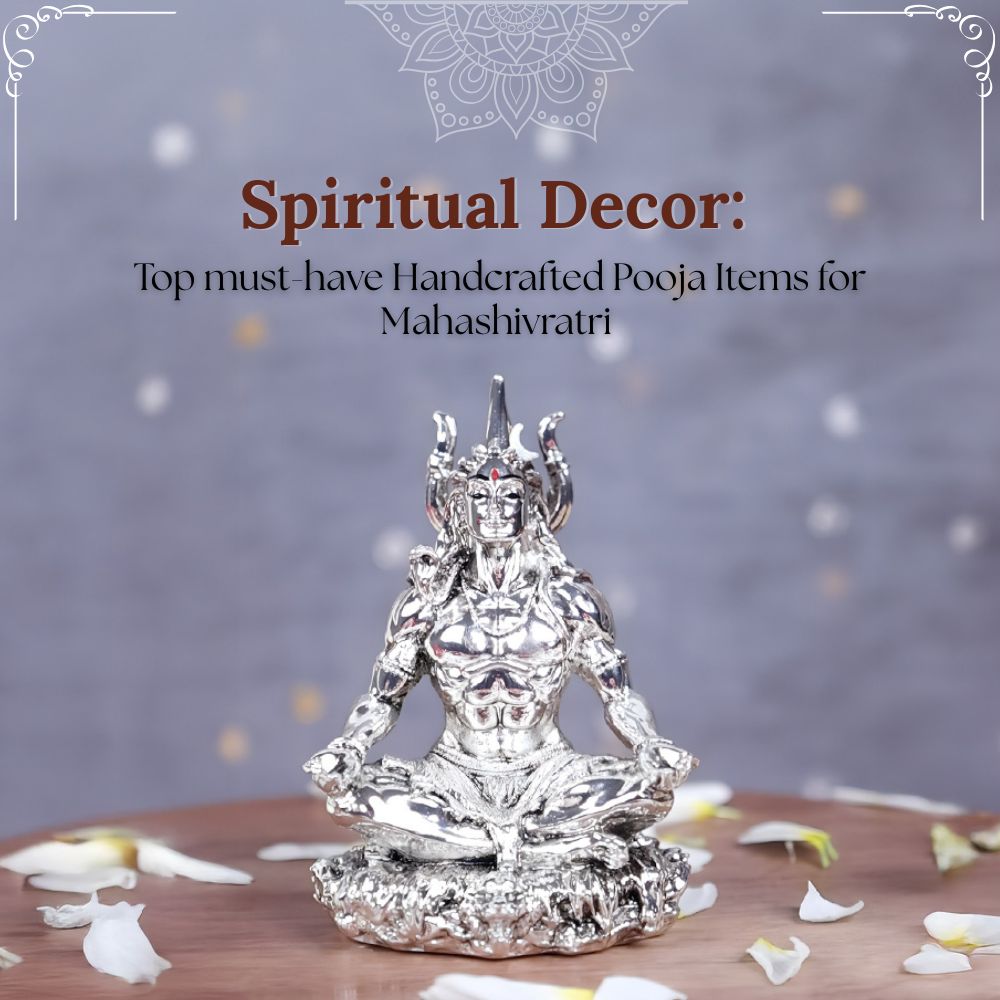 Spiritual Decor: Top must-have Handcrafted Pooja Items for Mahashivratri