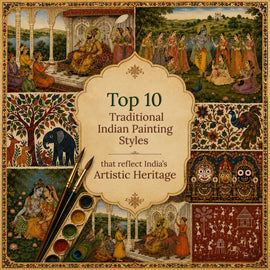Top 10 Traditional Indian Painting Styles that reflect India’s Artistic Heritage