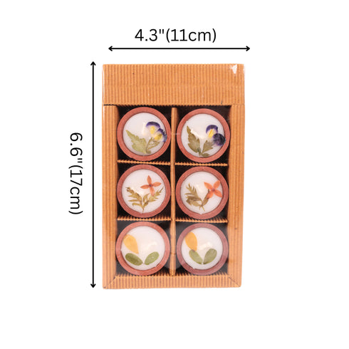 Set of 6 Scented Candle Box