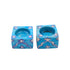 Set of 2 Blue Pottery Sky-Blue Color T-Light Candles