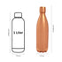 Premium Pure Copper Water Bottle | Leak-Proof Ayurvedic Hydration