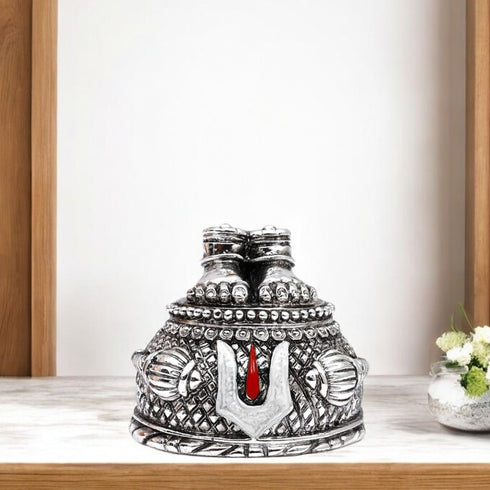 Sacred Balaji Charan Paduka - Available in Gold and Silver Finish