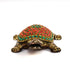 Antique Brass Tortoise - Vastu Kachua - Available in Red and Green