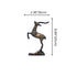 Natriel Brass Deer Pair