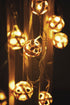 Beige Sphere-Shaped Premium Handmade Bamboo String Fairy Light - Festive Decor Item