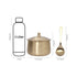 Pure Kansa Handi - Deep Serving Bowl (1 lid, 1 Serving Bowl and 1 serving spoon)