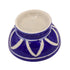 Blue Pottery Round Bowl - Blue Color