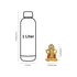 Gold-Coated Ganesha Figurine with Red Dhoti - Spiritual Home Décor