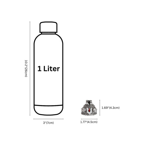 Sacred Balaji Charan Paduka - Available in Gold and Silver Finish