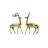 Brass Deer Pair