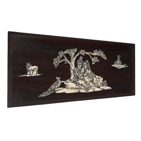 3D Radha Krishana Wall Decor