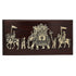 3D Royal King Procession Wall Decor