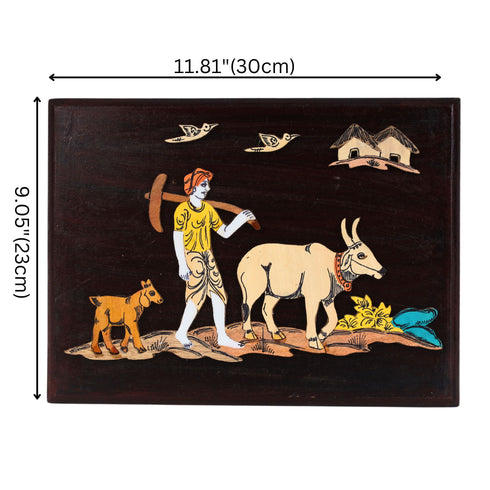 3D Rural Life Wall Decor