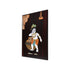 3D Wooden Mysore Overlay Painting of Baal Krishna eating Maakhan