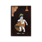 3D Wooden Mysore Overlay Painting of Baal Krishna eating Maakhan