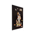 3D Wooden Mysore Overlay Painting of a Woman Carrying Pot of Water