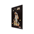 3D Wooden Mysore Overlay Painting of a Woman Carrying Pot of Water