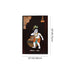 3D Wooden Mysore Overlay Painting of Baal Krishna eating Maakhan