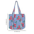 Cherry Blossom Quilted Tote Bag - Hand Block Print
