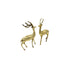 Brass Deer Pair