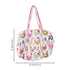 Bloom & Feather Quilted Duffle Handbag – Hand Block Print