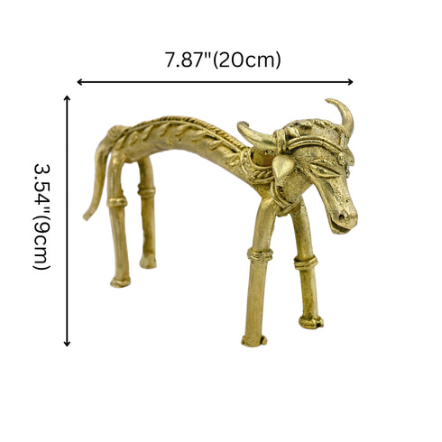 Dhokra Art Animal Figurine (Big)