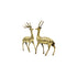 Brass Deer Pair