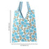 Blue Floral Vines Tote Bag/Jhola – Hand Block Print