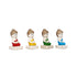Decorative Mini Buddha Idol—Set of 4