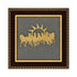 7 Horses Pyrite Frame for Career Growth
