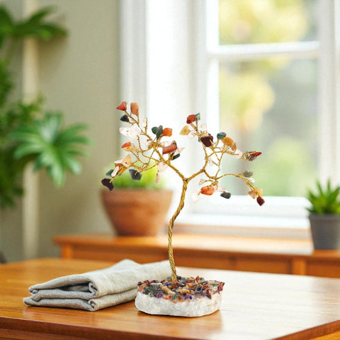 7 Stone chakra Wish tree/Crstal tree/ Gemstone tree