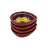 Set of 4 Blue Pottery Red color diyas