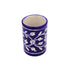 Blue Pottery Pen Holder - Blue