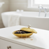 Almond Shaped Decorative Bowl - Golden