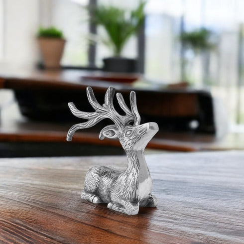 Aluminium Deer Figurine for Home Decor