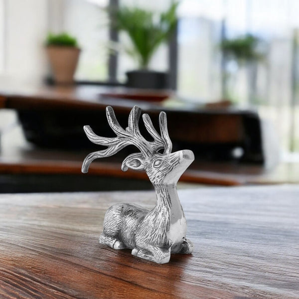 Aluminium Deer Figurine for Home Decor