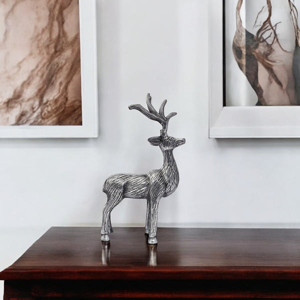Aluminium Deer Figurine for Home Decor