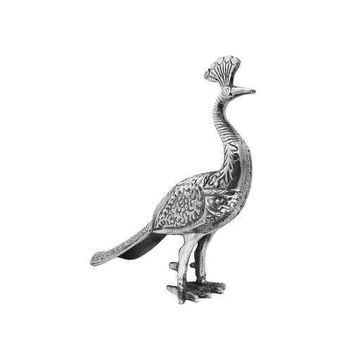 Aluminium Peacock Figurine for Home Decor