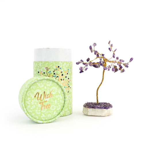 Amethyst Wishing Tree/ Crystal tree/ Gemstone tree