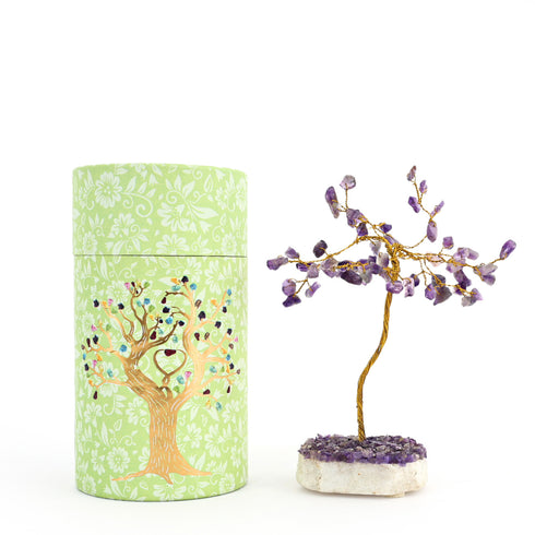 Amethyst Wishing Tree/ Crystal tree/ Gemstone tree