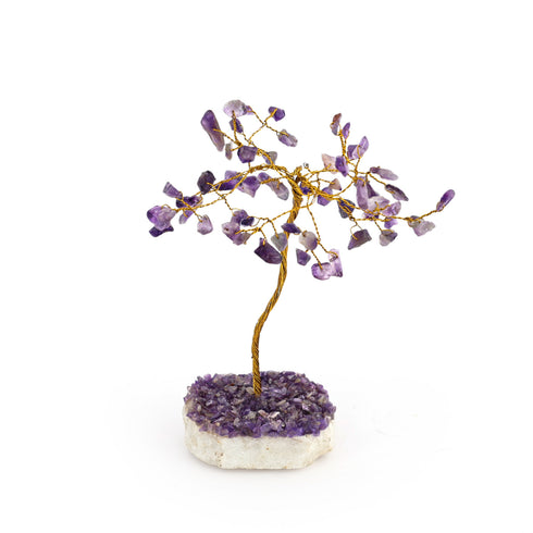 Amethyst Wishing Tree/ Crystal tree/ Gemstone tree